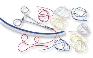 Aspen Surgical Sterion Micro Mini Blue Vessel Loop - Sterion Micro Mini Vessel Loop, Blue, Sterile, 0.8 mm x 406 mm - 011002PBX