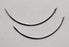 Aspen Surgical 3/8 Circle Reverse Cutting Needle - 3/8" Circle Reverse-Cutting Needle, 0.050" x 2.457" - 209004