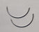 Aspen Surgical Taper Point Mayo Catgut Needles - Mayo Point Catgut Needle, 1.5 Taper, 0.056" x 1.969" - 216701