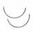 Aspen Surgical Taper Point Mayo Catgut Needles - Mayo Point Catgut Needle, 1.5 Taper, 0.05" x 1.12" - 216705