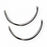 Aspen Surgical 1/2-Circle Reverse Cutting Fistula Needles - Fistula Needle, 0.043"x 1.378", 1/2 Circle, Reverse Cutting - 243205