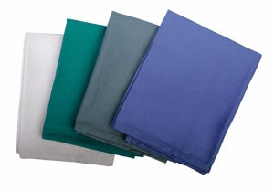 A Plus International 100% Cotton Fan Fold OR Towels - O. R. Towel, Nonsterile, Blue, 17" x 27" - OR-1727B