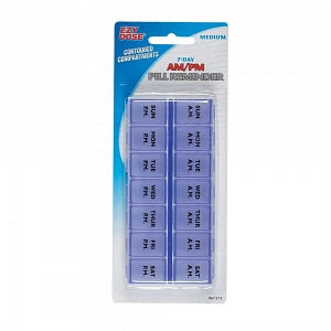 Apothecary Products Two-Day-At-A-Time Pill Organizers - Two-Day-At-A-Time Pill Reminder - 67375