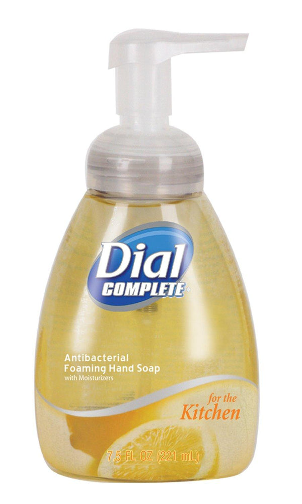 Dial Corporation Dial Complete Foam Soap Dispensers - Foaming Soap Dispenser, 1 L, Smoke - 2340006055