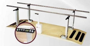 Armedica Manufacturing Bariatric Electric Parallel Bars - Power Parallel Bars, 10' x 49", 400 lb. Weight Capacity - AM705