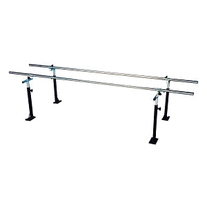 Armedica Floor Mounted Parallel Bars - FLR MNTD PRLEL BRS, 7'L, 26-44"H, 19-30"W - AM711