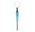 Bovie Medical Short Tungsten .008 Wire Loop - Disposable Short Tungsten Loop, 1/2″ Short Shaft, Sterile, 0.008″ Wire - ES25-8