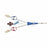 Teleflex Medical Multi-Lumen CVC Kit with Blue FlexTip Catheter - KIT, CATH, HEMODIALYSIS, 3 LUMEN, 12FRX6CM - AK-12123-PCDC