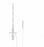 Teleflex Medical Arrow StimuCath Continuous Nerve Blocks - Continuous Nerve Block Needle, 17G x 4 cm, 2 mm Pin Catheter - AB-17040-N