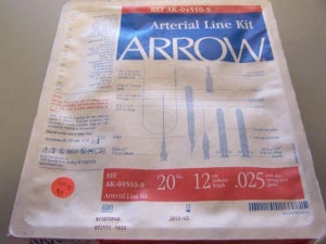 Teleflex Medical Arterial Line Kits - Arterial Line Kit, Sterile - AK-04510-S