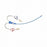 Teleflex Medical ARROWgard Blue You-Bend 2-Lumen Hemodialysis Catheterization Kits - Dual-Lumen Hemodialysis Catheter Kit for High Volume Infusions - AU-23122-F