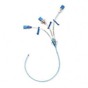 Teleflex Medical Two-Lumen Central Venous Access Kit - ARROWgard Blue MAC Two-Lumen Central Venous Access KitCath-Gard for use with 7.5 - 8 Fr Catheters, 11.5 cm - CDC-21242-X1A