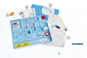 Teleflex Medical FlexBlock Peripheral Nerve Block Kit - Flexblock Continuous Peripheral Nerve Block Kit, 19G x 60 cm Catheter, 17 G x 8 cm Tuohy Needle, Stimulating - FB-19608-K