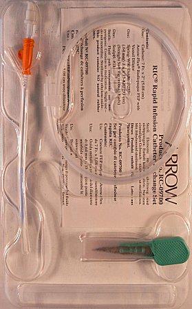 Teleflex Ringer Perfusion Teleflex Medical Rapid Infusion Kits - O-Ring Trauma Kit - 80-04-003 ...