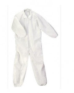 VWR Scientific Products Irradiated Coveralls - Coveralls with Attached Hood and Boot Covers, Size M - 414004-450