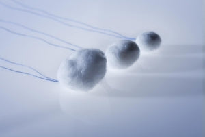 American Surgical Company Strung Cotton Balls - Double Strung Cottonball, 2" - 30-06