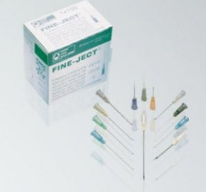 Henke-Sass Wolf Fine-Ject Hypodermic Needles - Fine-Ject Single-Use Hypodermic Needle, 27 G x 2" - 8300011060