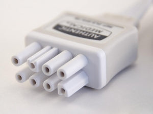Authentic Option ECG / EKG Cables - DISP, CBL, GE 5, COMPAT - DLS-GE5-1M