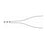 Aesculap Adson Delicate Tissue Forceps - Adson Tissue Forceps, Fine, 1 x 2 Teeth, 120 mm - BD511R