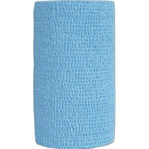 Andover Healthcare CoFlex-Med EasyTear Cohesive Bandages - CoFlex-Med Latex Bandage, Nonsterile, Light Blue, 2" x 5 yd. - 7200LB-036