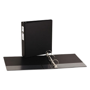 Avery Economy Reference Binder - Economy Non-View Binder with Round Rings, 8.5" x 11", 2" Capacity, Black - 03501