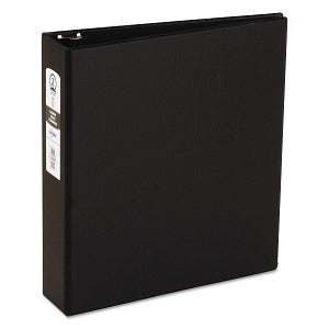 Avery Economy Reference Binder - Economy Non-View Binder with Round Rings, 8.5" x 11", 2" Capacity, Black - 03501