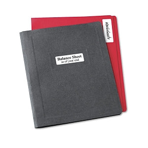 Avery Multiuse Removable Rectangular Labels - Removable Multi-Use Labels, Print / Write, 1" x 3", White - 05436