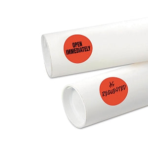 Avery Multiuse Removable Round Labels - Removable Multi-Use Labels, Print / Write, 1-1/4" Round, Neon Red - 05497