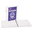 Avery Economy Round-Ring View Binders - White 0.5" Capacity Round Ring Economy View Binder - 05706