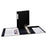 Avery-Dennison Durable Binder w/2 Booster EZD Rings - Black 2" Durable Binder with 2 Booster EZD Rings - 08502