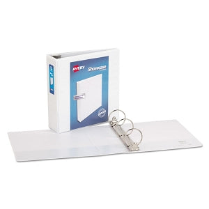 Avery Showcase View Binders - White 3" Showcase View Binder - 19751