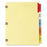 Avery-Dennison Big Tab Insertable Index Dividers - Insertable Big Tab Dividers, 5-Tab, Buff Paper, Multicolor Tab, Letter - 23280