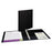 Avery Flexi-View Slant-Ring Binder - 1" Flexi-View Slant Ring Binder, 8-1/2" x 11", Black - 27250