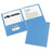 Avery Two-Pocket Portfolios - Light Blue Two-Pocket Portfolio - 47986