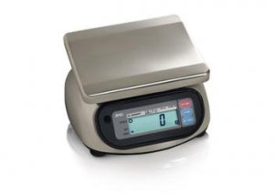 A&D Weighing Water- & Dust-Proof Compact Bench Scales - WASHDOWN SCALE, COMPACT, STAINLESS STEEL - SK-2000WP