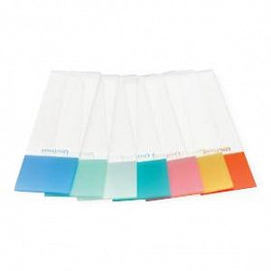 Azer Scientific Frosted, Etch and Adhesive Microscope Slides - Unifrost Frosted Microscope Slides with Colored Ends - EMS200W