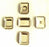 Azer Scientific Metal Base Mold - BASE MOLD, METAL, 15X15X5MM, 12/PK - ES4440