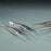 Azer Scientific Forceps - 5.5" Straight Stainless Steel Serrated Tip Forceps - ES4471