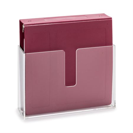 Acrylic Binder Holder 12.125"W x 4.125"D x 10.938"H