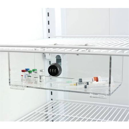 Medium Acrylic Combi-Cam Lock Box Small - 12"W x 6"D x 4.25"H