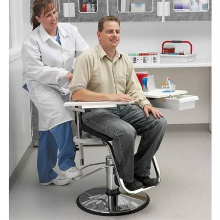 Height Adjustable Blood Draw Chair