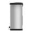 AirStep Technology Step Can 13gal Step Can with AirStep Technology - Stainless Steel with Black Trim - 16.5"W x 10.5"D x 21.5"H