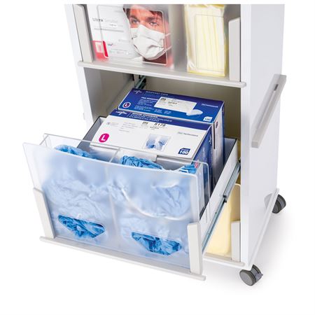 All-in-One Mobile Isolation Station 20"W x 15.5"D x 50.5"H