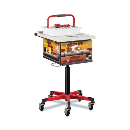 Pediatric Phlebotomy Cart Alley Cats & Dogs