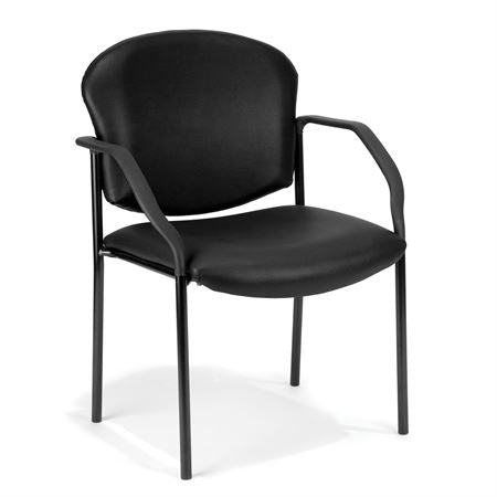 Antimicrobial/Anti-Bacterial Guest Chair With Arms — Grayline Medical