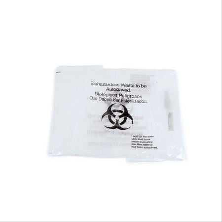 Autoclavable Biohazard Waste Bag 25" x 35" - 1.8mil - 13-16gal