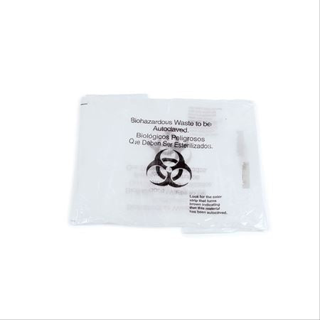Autoclavable Biohazard Waste Bag 36" x 35" - Clear - 1.8mil - 33gal