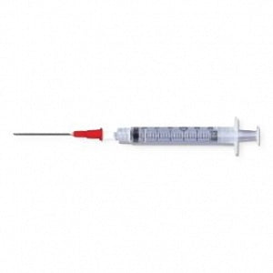 BD Luer-Lok Blunt Fill Needles - Luer Lock Blunt Fill Syringe with Needle, 18G x 1.5", 3 mL - 305060