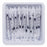 BD PrecisionGlide Allergist Tray - Allergist Tray with Precision Needle, 27 G x 1/2", 1 mL - 305540