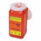 BD Multi-Use One-Piece Sharps Collectors - Red Multiuse 1-Piece Sharps Collector with Hinge Cap, 1.4-Quart, 7.5" x 3.6" x 3.6", - 305557